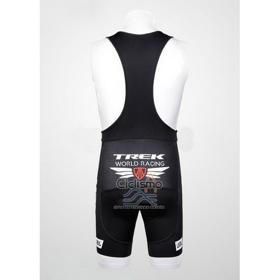 Trek Ropa Ciclismo Culotte Corto 2012 Mangas Cortas Blanco y Gris